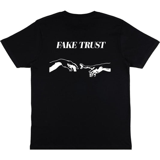 Camiseta Negra - FAKE TRUST