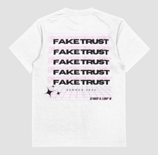 Camiseta Blanca Summer 2024 - FAKE TRUST