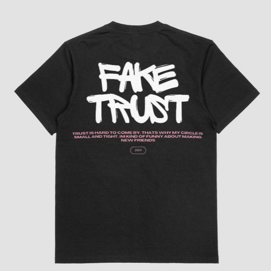 Camiseta Negra Summer 2024 - FAKE TRUST